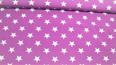 Jersey | Verena Sterne 3,5cm | Purpur Lila